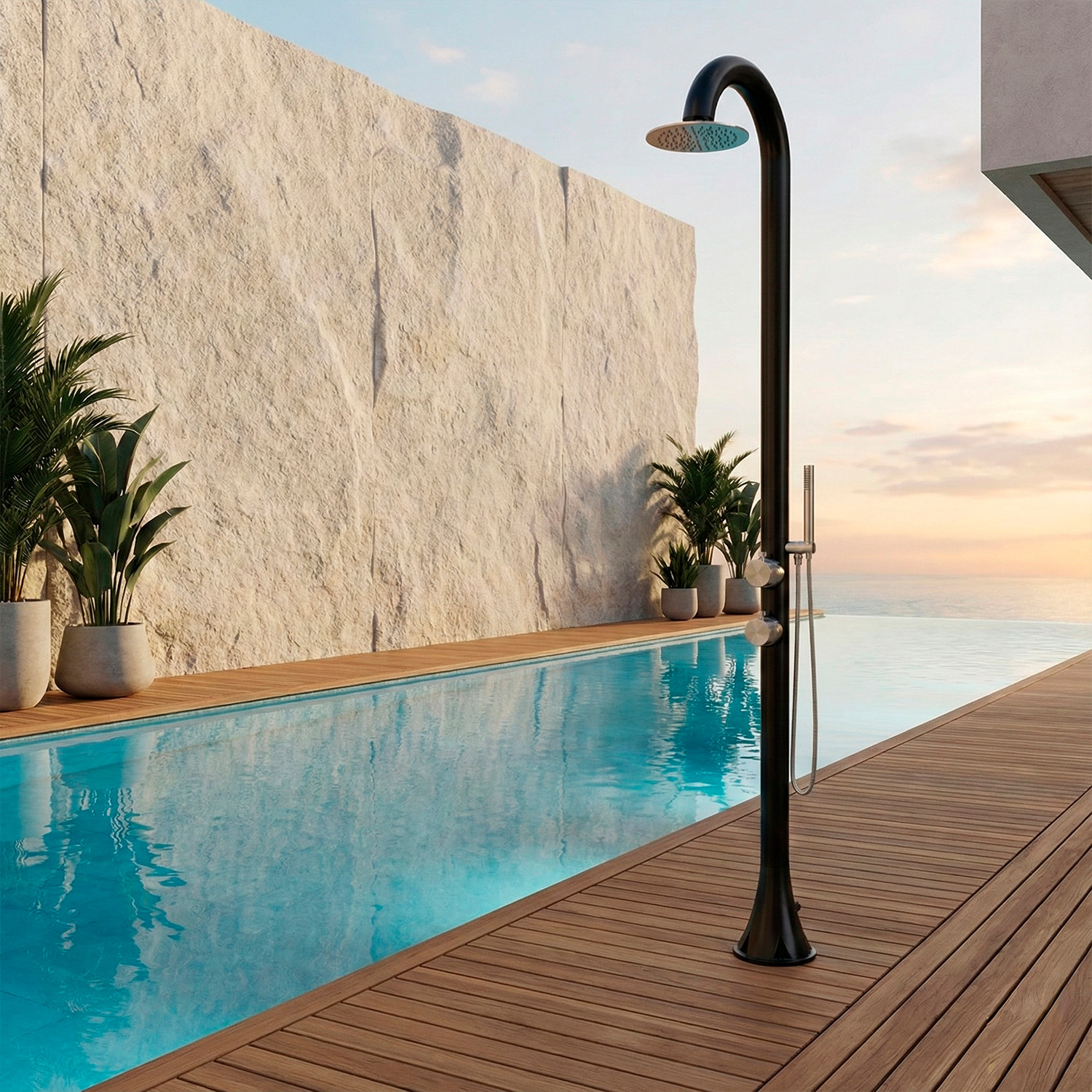 DOCCIA-LUNA-DUO-NERA-INOX