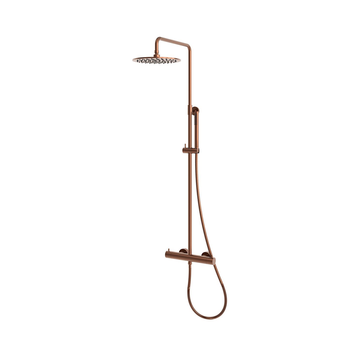 DOCCIA-PARETE-LEVANTE-TERMOSTATICA-ORO-ROSA – Bild 2