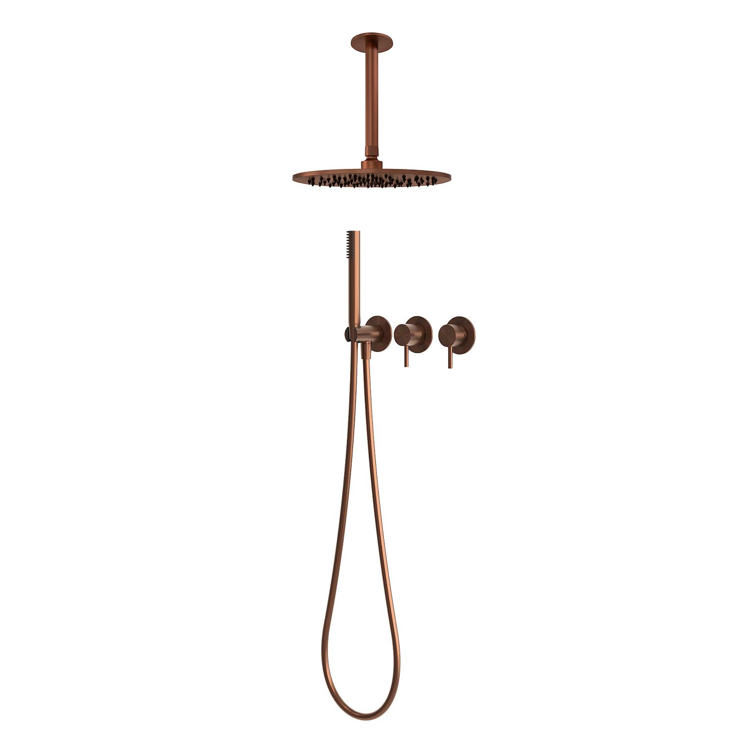 KIT-DOCCIA-SOFFITTO-ACQUA-FREDDA-LUNGO-30-ORO-ROSA – Bild 2