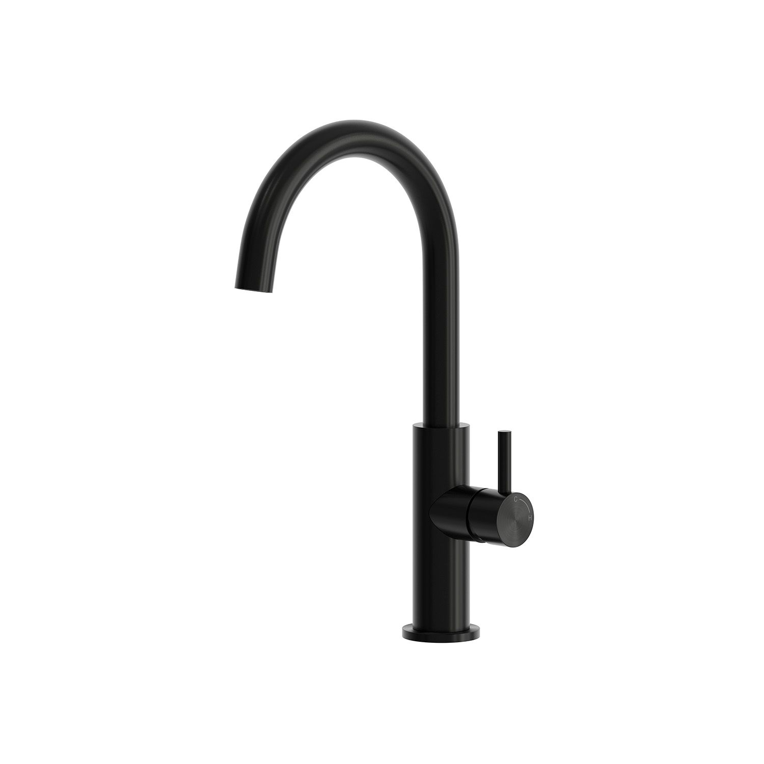RUBINETTO-LAVELLO-LEVANTE-ALTO-NERO – Bild 2